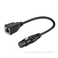 RJ45 Female Network Adapter connector Audio Snake Cable